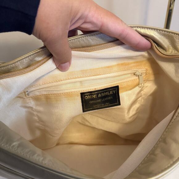 Vintage Ohh Ashley Crossbody Bag Gold - Picture 10 of 11